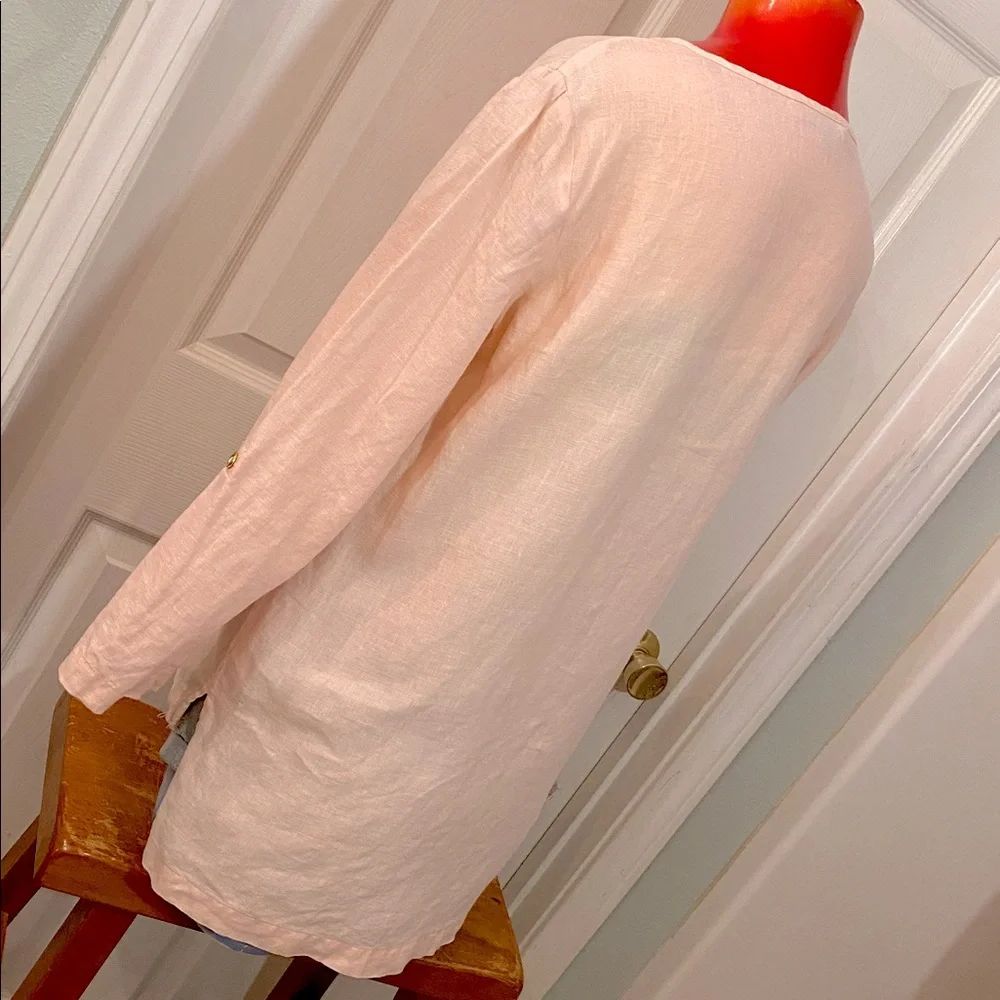 Ellen Tracy Soft Pink Top